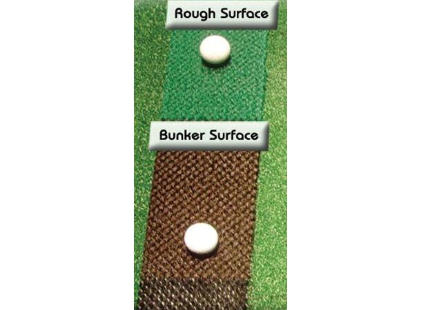 Matte med Sandbunkergress & Roughgress Til Golfsimulator 